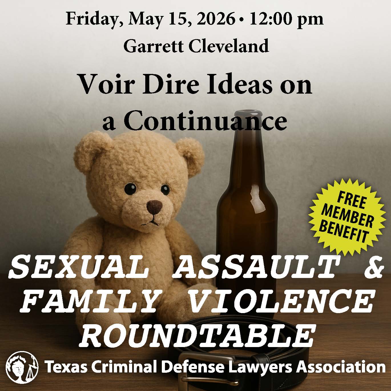 Roundtable: Voir Dire - Ideas on a Continuance