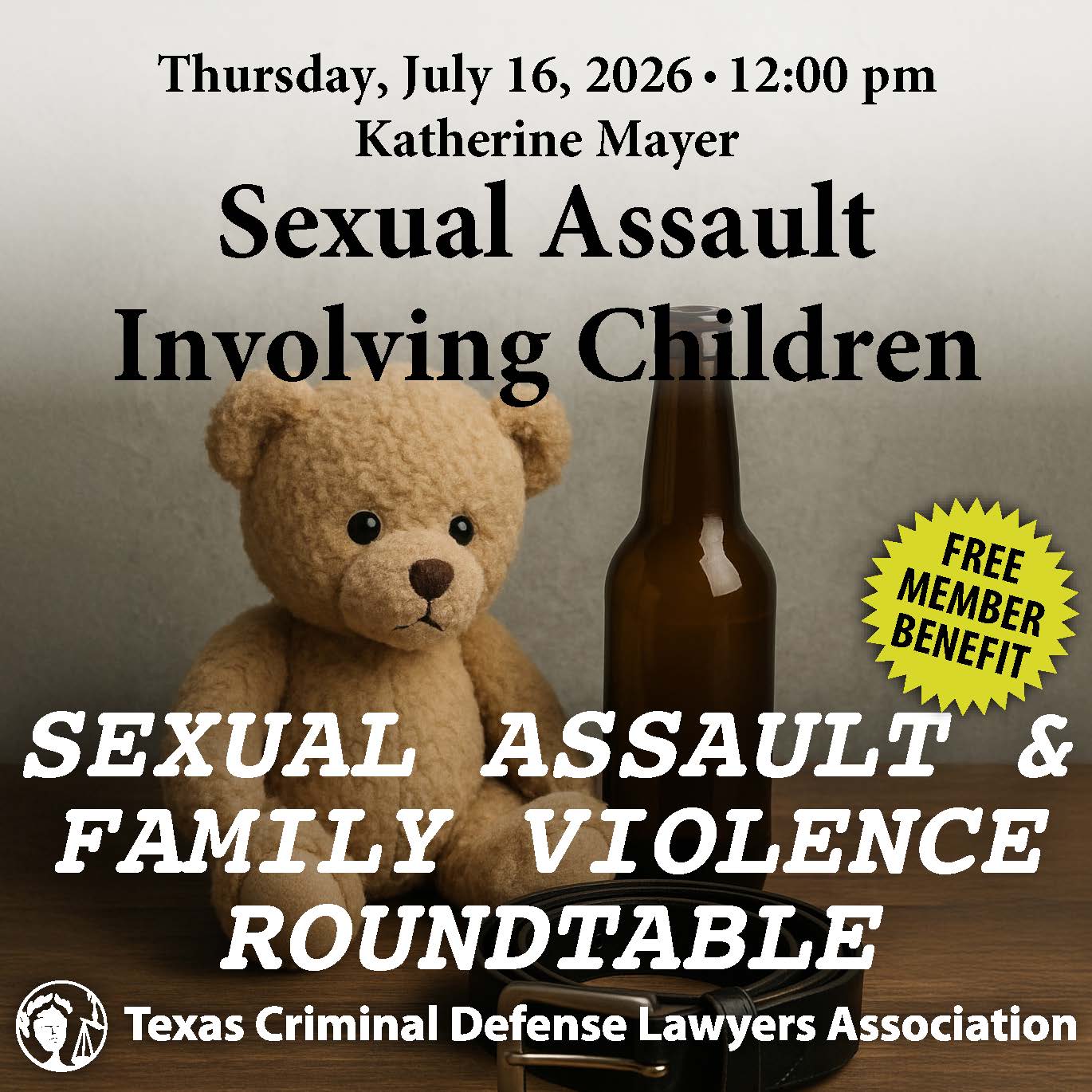 Roundtable: Sexual Assault Involving Children