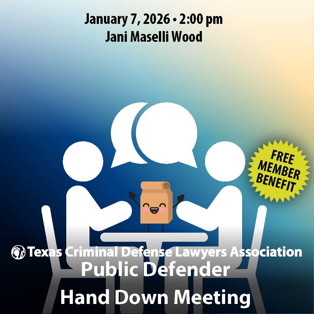 Public Defender Hand Down Meeting