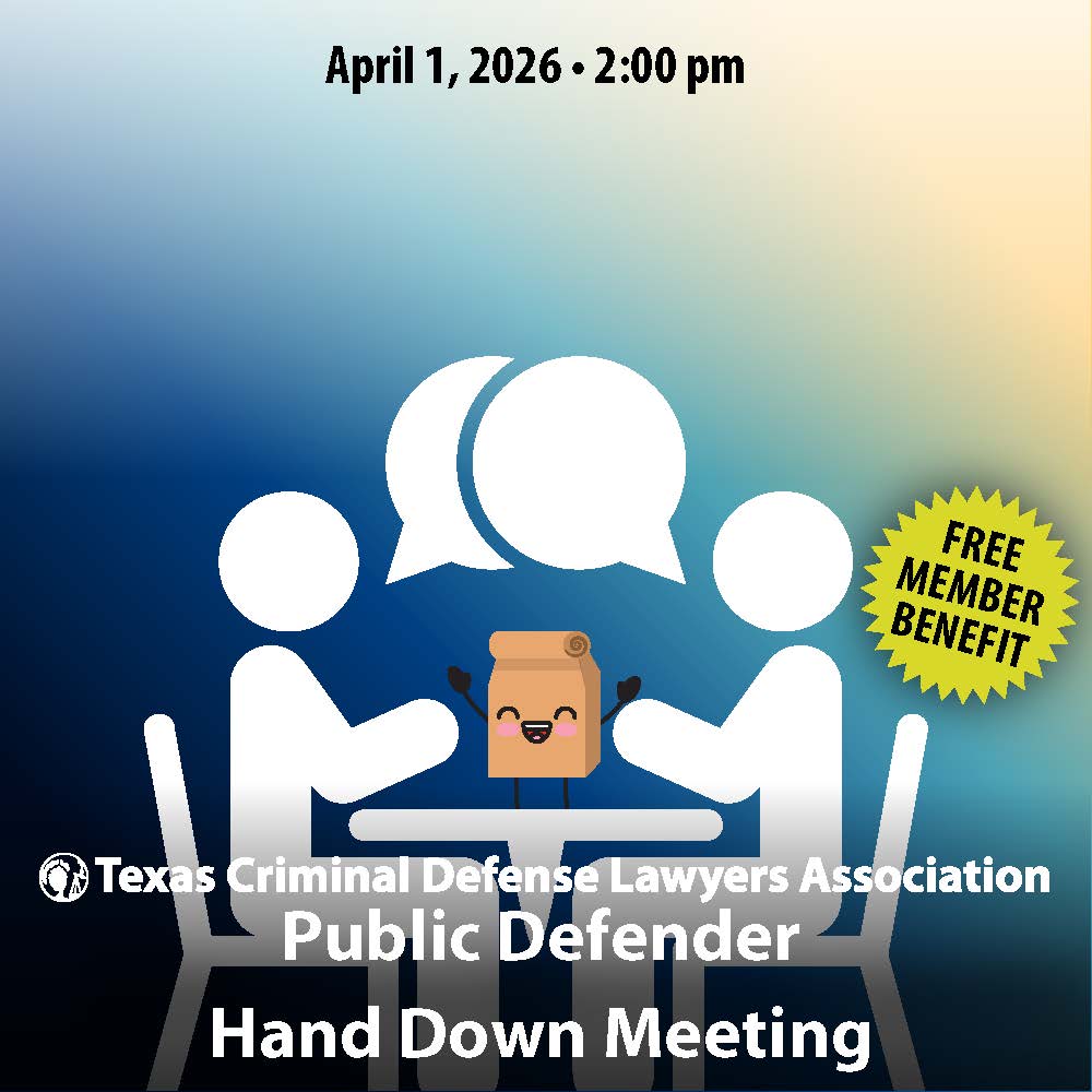 Public Defender Hand Down Meeting