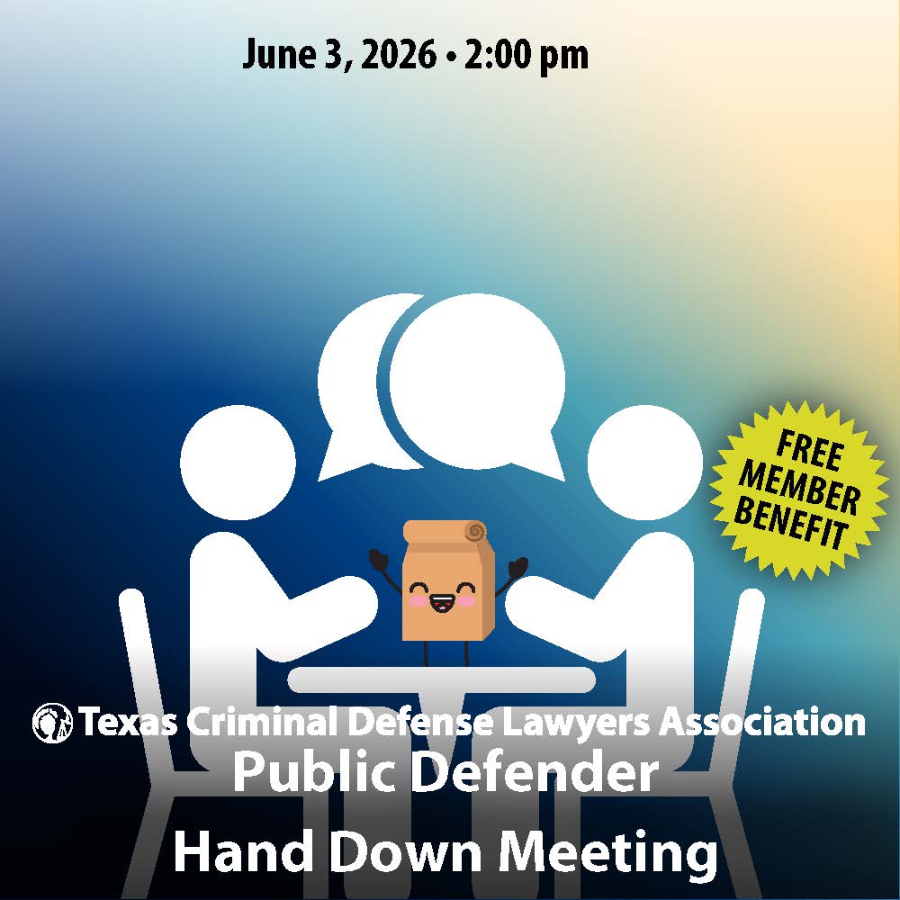 Public Defender Hand Down Meeting